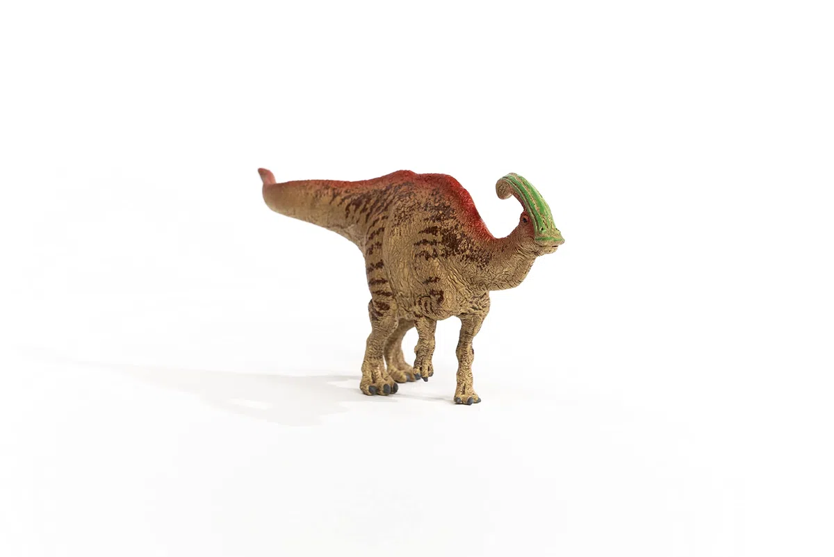 SCHLEICH Dinosaurs | Parasaurolophus 15030 | detailgetreuer Dino | Dino Spielzeug zum Sammeln | tolles Geschenk für Mädchen und Jungen Dinosaurier Spielzeug ab 3 Jahre | 24 x 5 x 10 cm