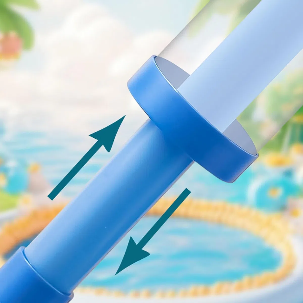 4 Stück Feuerwerks Wasserpistole,Romantische Wasserspritzpistole Reichweite,Water Gun Set,Romantisches Wasserspritze für Paare,Romantisches Wasserspielzeug für Pool,Strand,Sommer Party