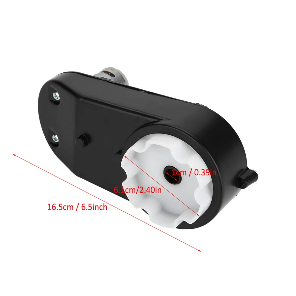 Getriebe Elektromotor 12V 16000 U/min, Motor RS390 Getriebebox Elektroautos für Kinder Spielzeugauto