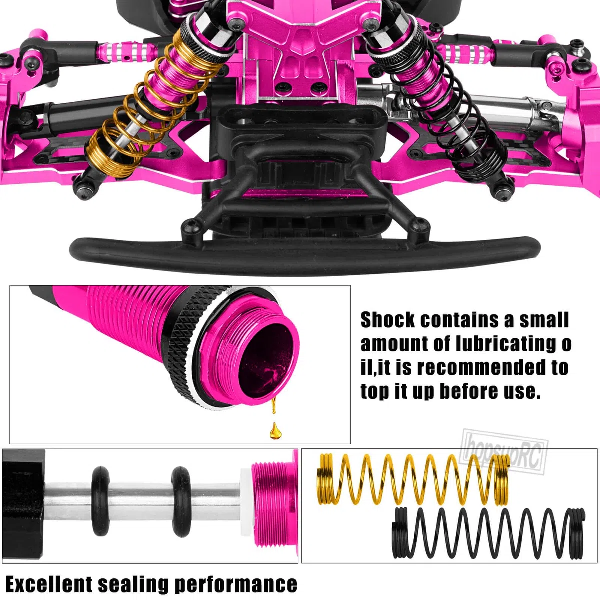 RC Shocks&Arms&Caster Blocks Hubs & 25T Direct Mount Servo Saver & Steering Bellcranks & CVD & Support & Gear & Center Drivesshafts & Turnbuckles Links Parts for 1/10 Big Rock 4X4 V3 3S BLX,