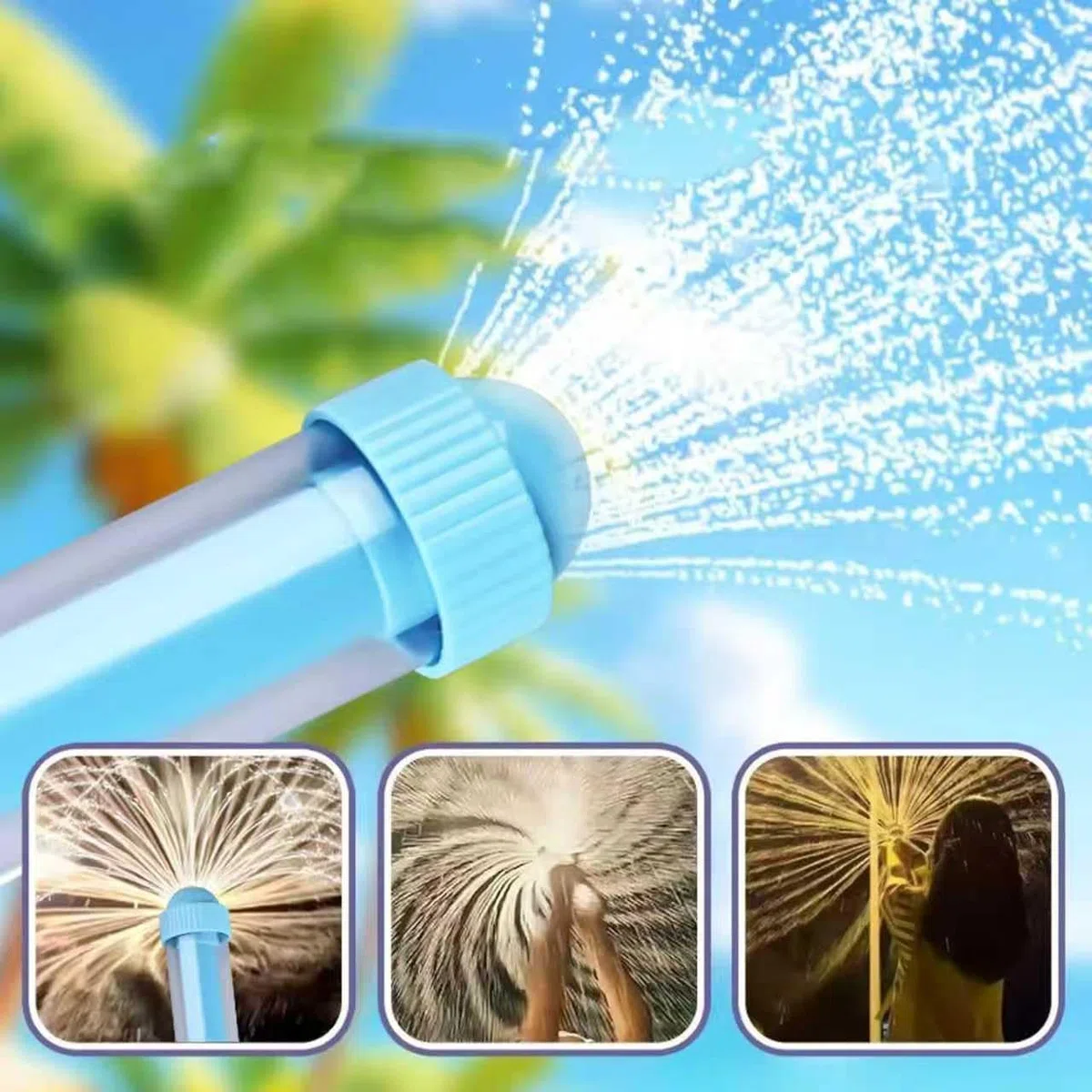 4 Stück Feuerwerks Wasserpistole,Romantische Wasserspritzpistole Reichweite,Water Gun Set,Romantisches Wasserspritze für Paare,Romantisches Wasserspielzeug für Pool,Strand,Sommer Party