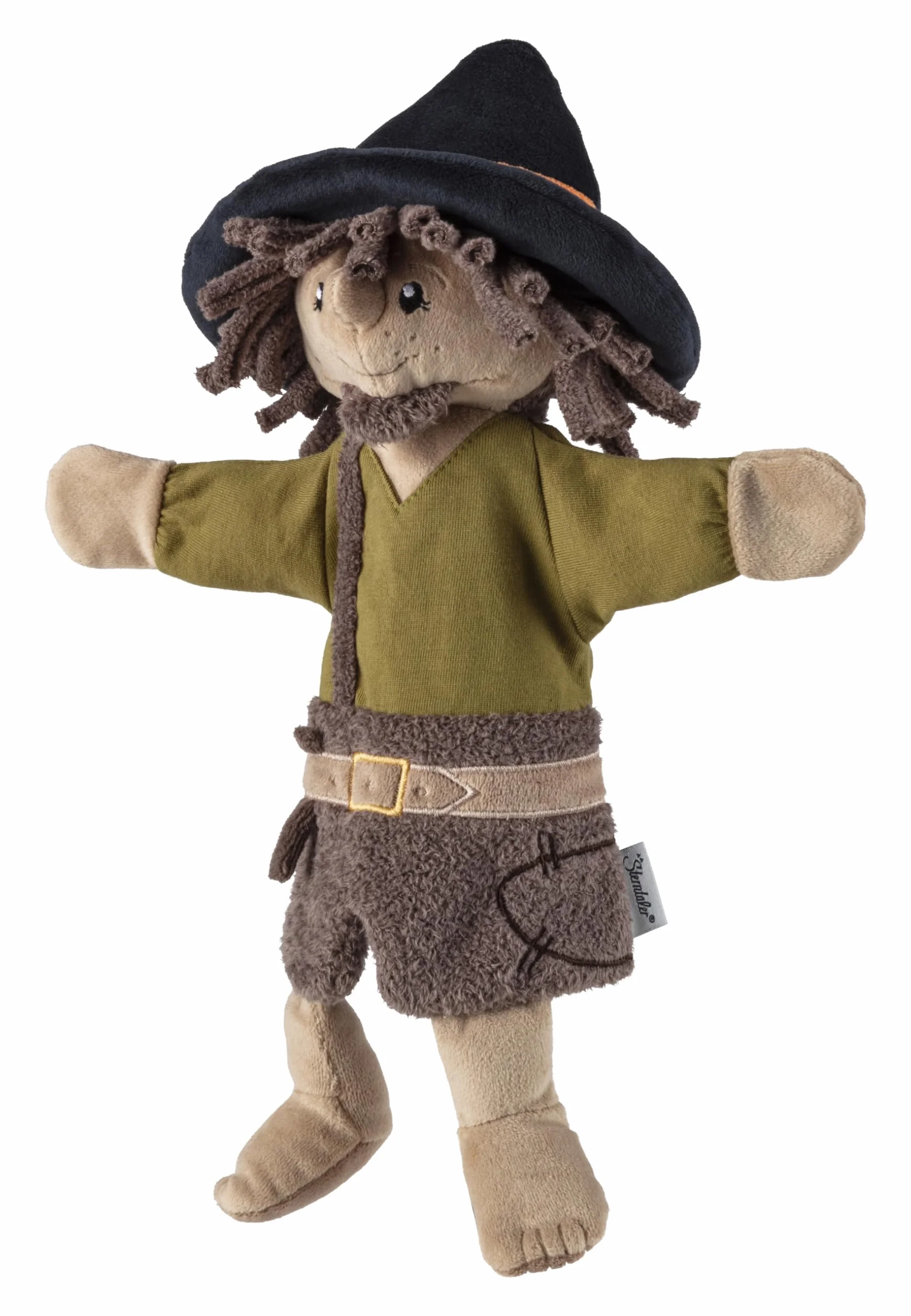 Sterntaler Handpuppe Räuber - weiches Kinder Spielzeug zum Puppentheater, Erzählen, Kuscheln & Sprachförderung – perfekter Spielkamerad & Geschenkidee, mehrfarbig