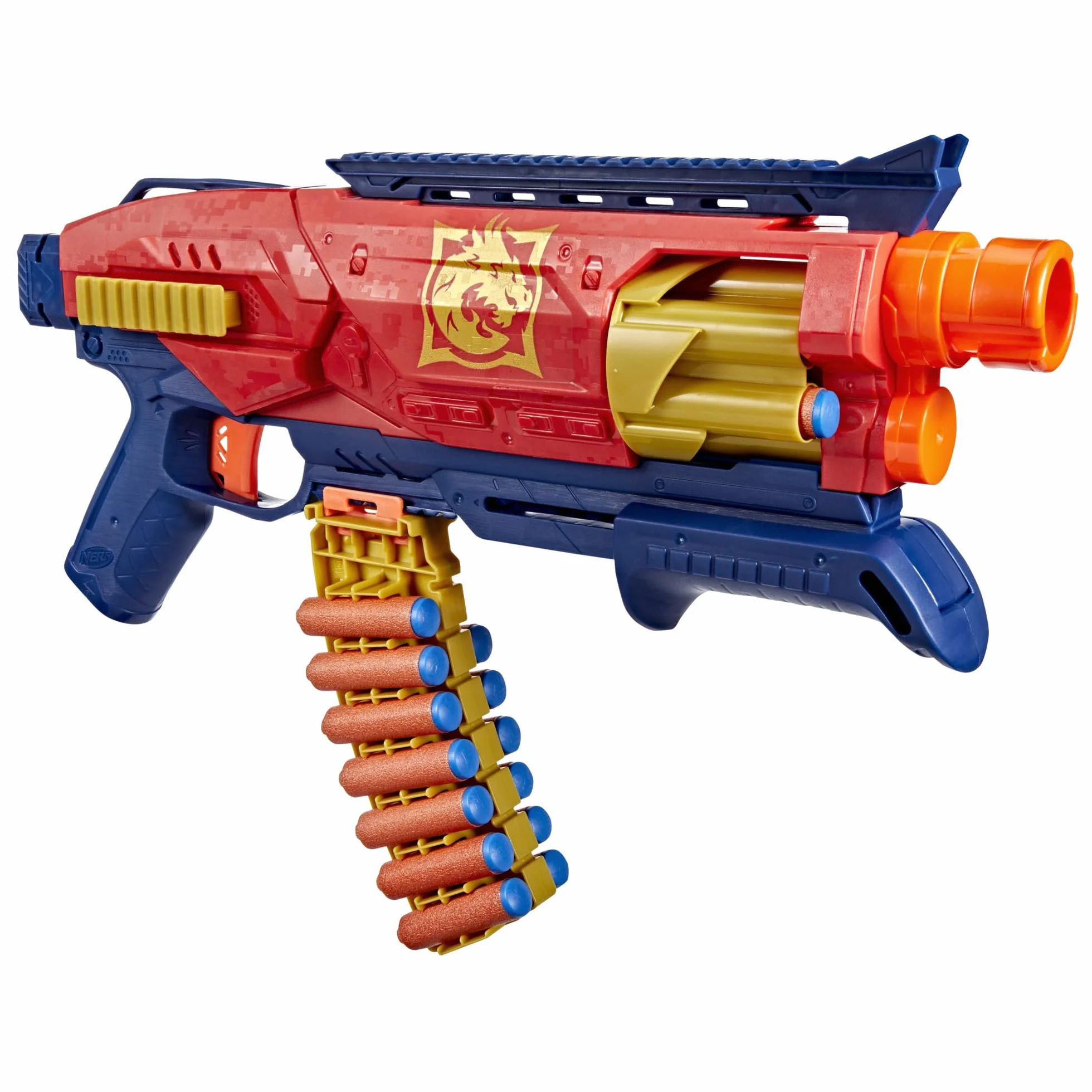 Nerf Loadout Shadowspeed Recon Blaster und 14 N1 Schaumstoff-Darts, Halterung zur Aufbewahrung, Outdoor-Spielzeug mit großer Reichweite und Geschwindigkeit, aktivität für Kinder ab 8 Jahren