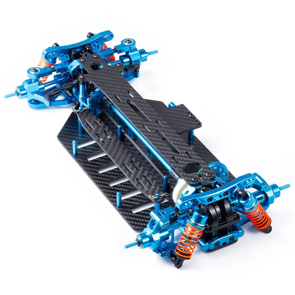 1 stücke 1/10 Aluminium Legierung Auto Rahmen Für TT02 Auf Straße Fahrzeuge Starke RC Auto Zubehör Ersatz Teile RC upgrade Teil