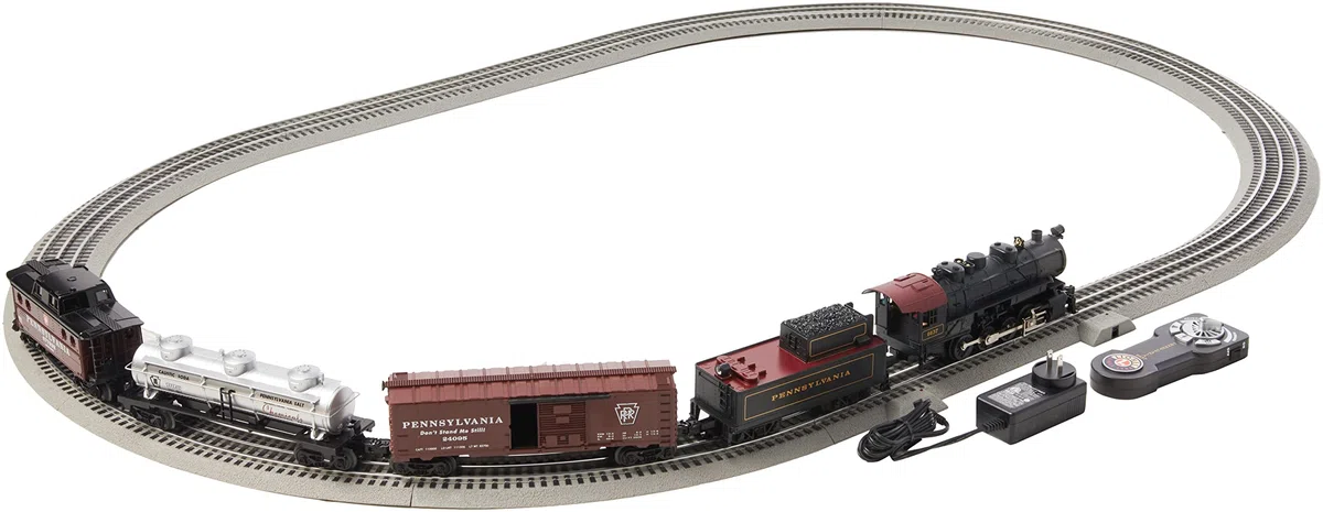 Lionel Pennsylvania Flyer LionChief 5.0 0-8-0 O Güterzug-Set mit Bluetooth-Funktion