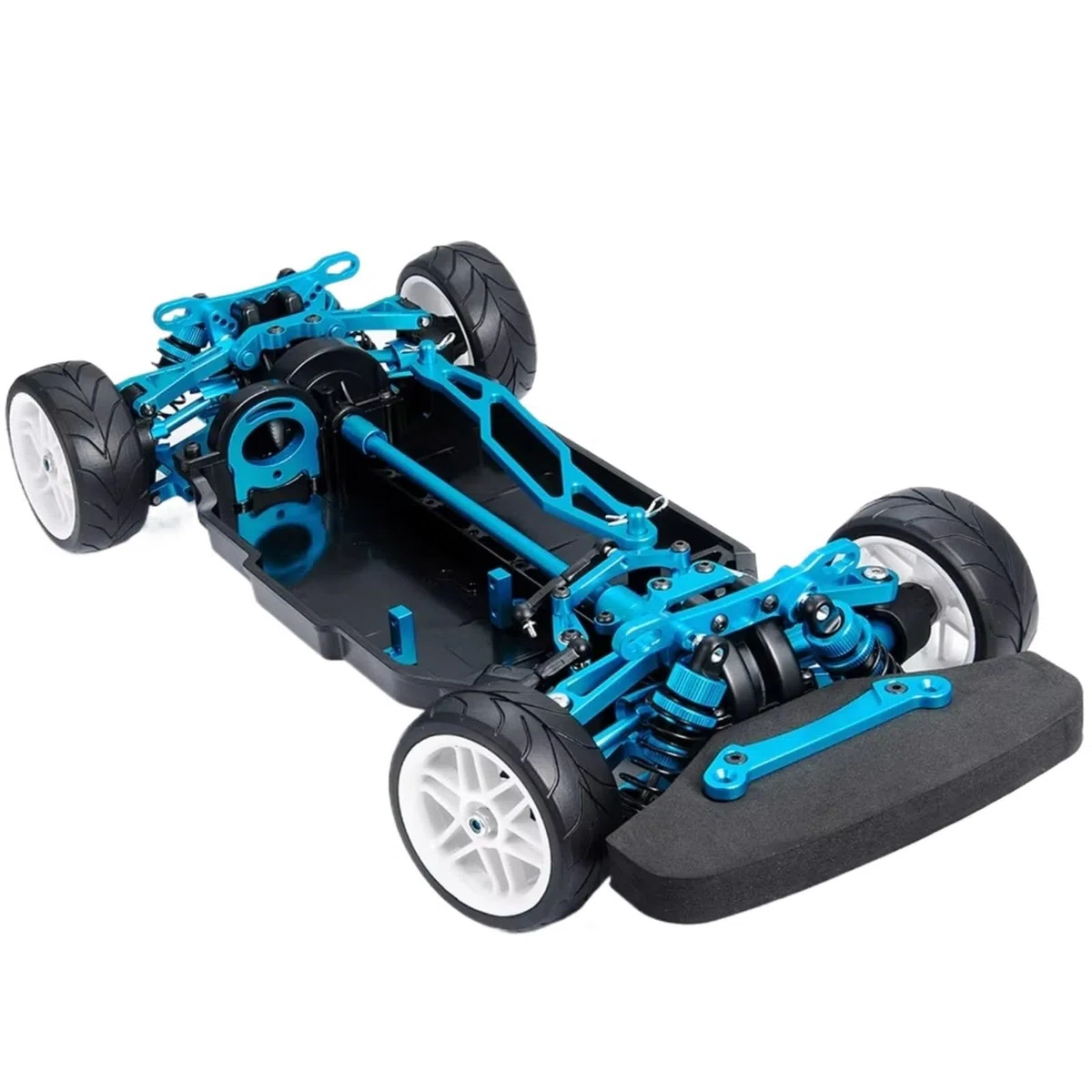 Für Tamiya Für TT02 1/10 Metall Kunststoff Für Chassis Rahmen Montiert Set RC Modell Auto Upgrade Teile RC Rahmen Chassis