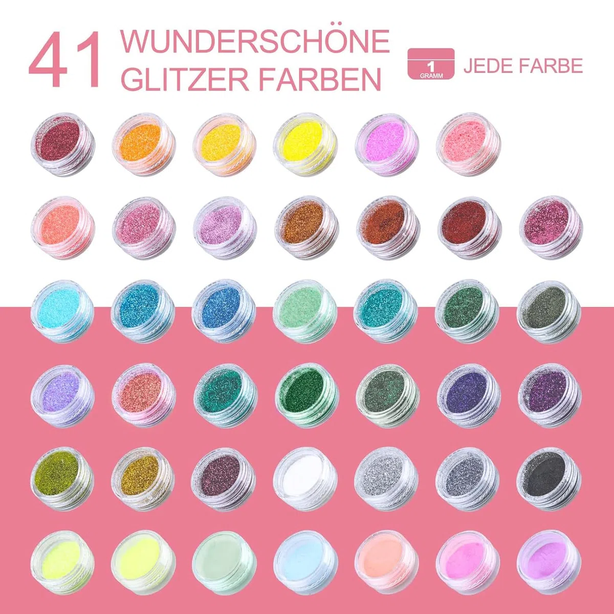 Glitzer Tattoo Set Kinder,41 Farben Glitzertattoos Mädchen, 215 Strasssteine 204 Schablonen 3 Kleber 5 Pinsel, Wasserfeste Temporäre Tattoos für Kinder,Mädchen,Party,Geschenk für Kinder Weihnachten