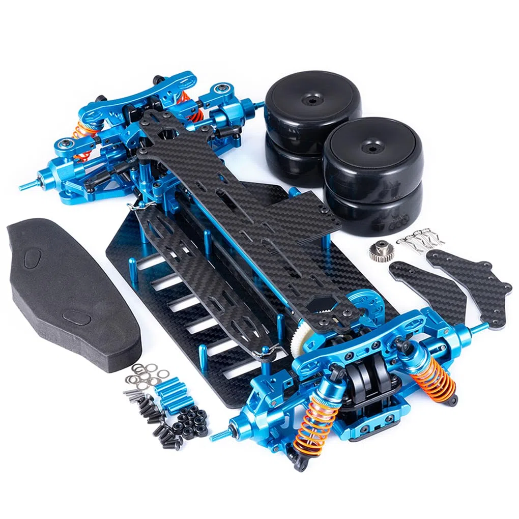 1 stücke 1/10 Aluminium Legierung Auto Rahmen Für TT02 Auf Straße Fahrzeuge Starke RC Auto Zubehör Ersatz Teile RC upgrade Teil