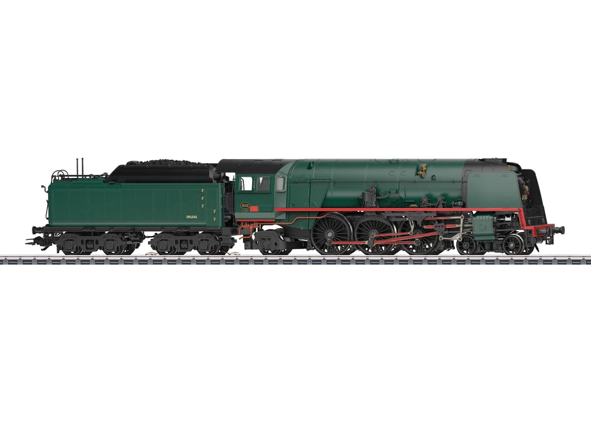 Märklin Dampflokomotive 1002 - Spur H0 - Digital mfx+ - mit Sound & Licht
