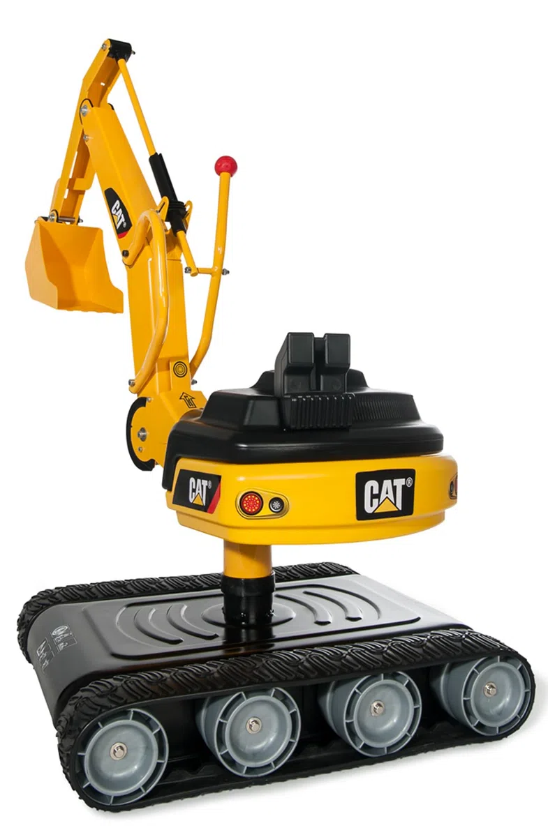 Rolly toys 513215 - rollyDigger CAT, Metallbagger XL, 87 x 96 x 45 cm, Gelb