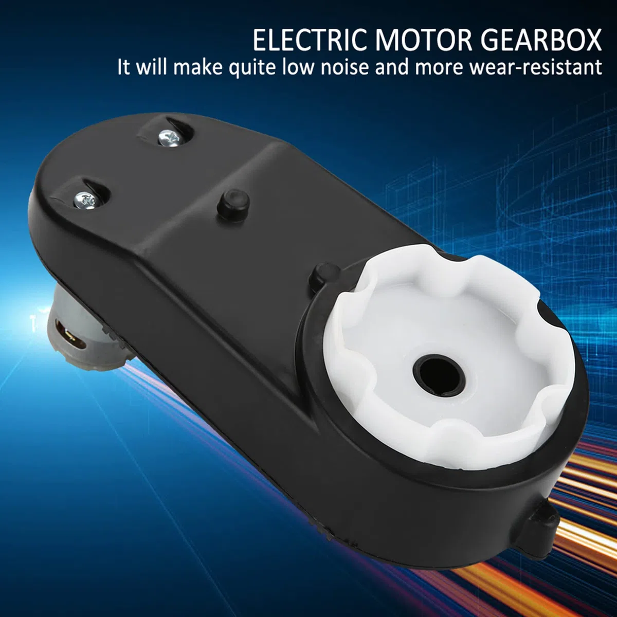 Getriebe Elektromotor 12V 16000 U/min, Motor RS390 Getriebebox Elektroautos für Kinder Spielzeugauto