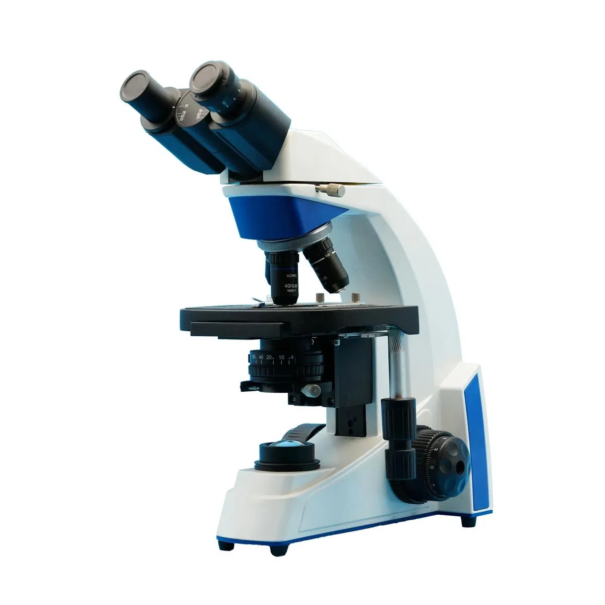 Binokulares Mikroskop 40-1600x Doppelschichtige Mobile Plattform