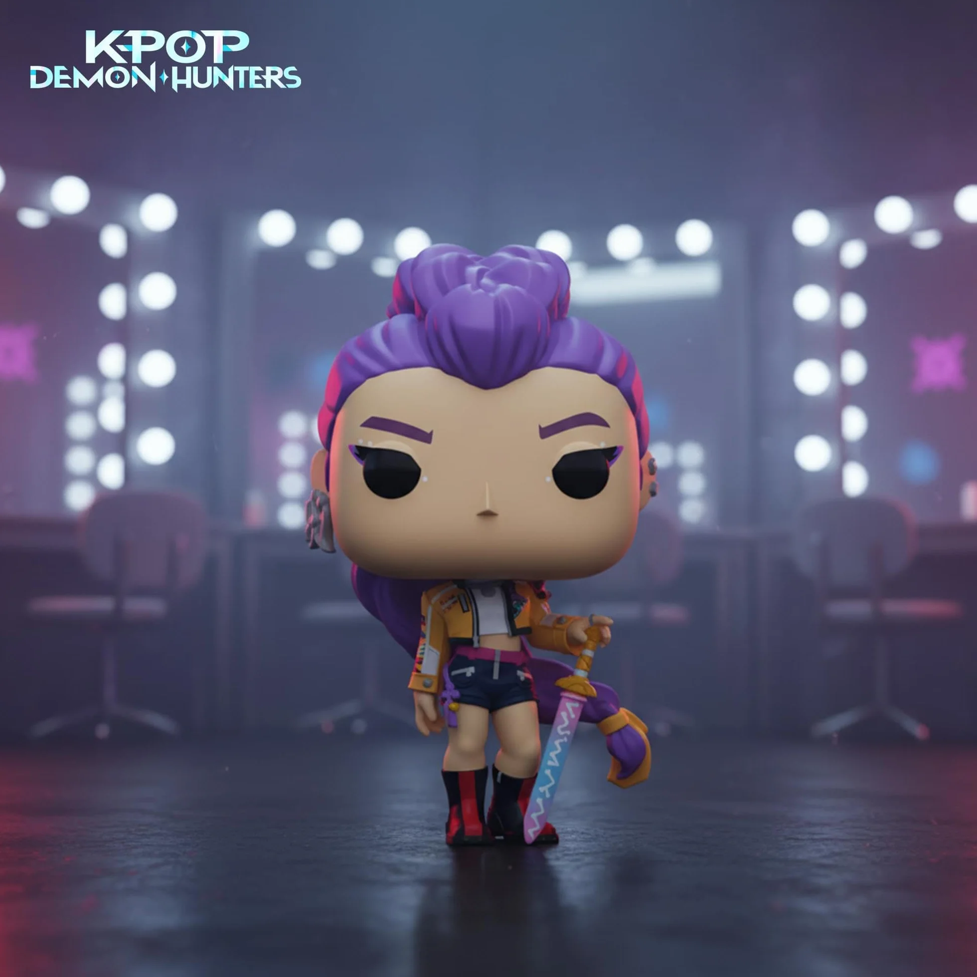 Funko Pop! Animation: KPop Demon Hunters - Rumi - Vinyl-Sammelfigur - Geschenkidee - Offizielle Handelswaren - Spielzeug Für Kinder und Erwachsene - Movies Fans