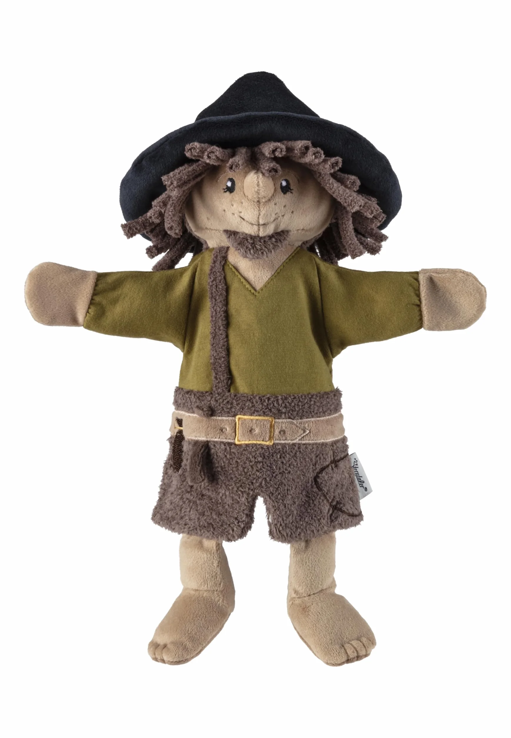 Sterntaler Handpuppe Räuber - weiches Kinder Spielzeug zum Puppentheater, Erzählen, Kuscheln & Sprachförderung – perfekter Spielkamerad & Geschenkidee, mehrfarbig