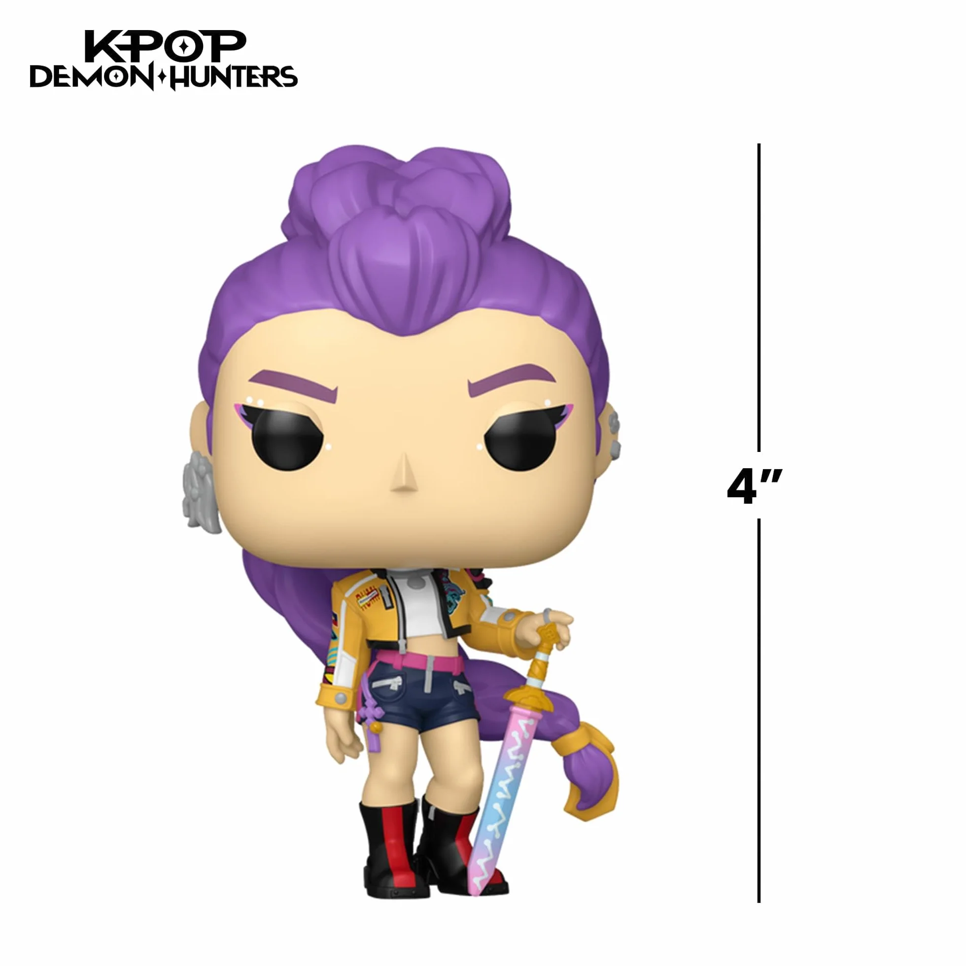 Funko Pop! Animation: KPop Demon Hunters - Rumi - Vinyl-Sammelfigur - Geschenkidee - Offizielle Handelswaren - Spielzeug Für Kinder und Erwachsene - Movies Fans