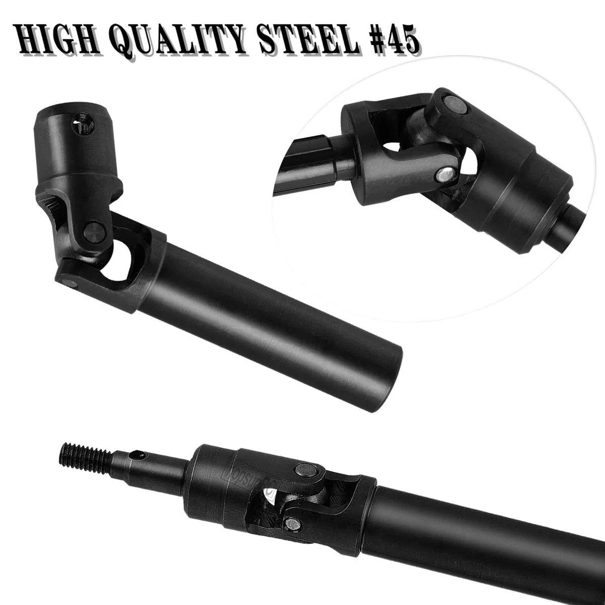 RC Shocks&Arms&Caster Blocks Hubs & 25T Direct Mount Servo Saver & Steering Bellcranks & CVD & Support & Gear & Center Drivesshafts & Turnbuckles Links Parts for 1/10 Big Rock 4X4 V3 3S BLX,