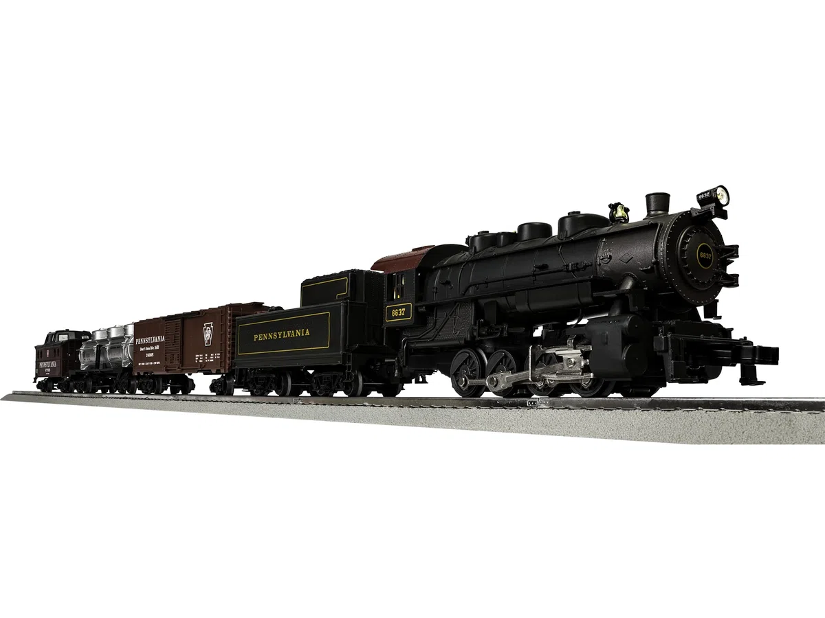 Lionel Pennsylvania Flyer LionChief 5.0 0-8-0 O Güterzug-Set mit Bluetooth-Funktion