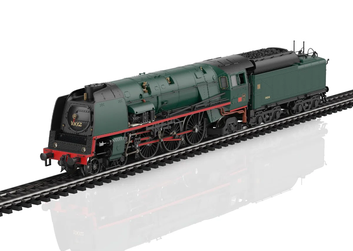 Märklin Dampflokomotive 1002 - Spur H0 - Digital mfx+ - mit Sound & Licht