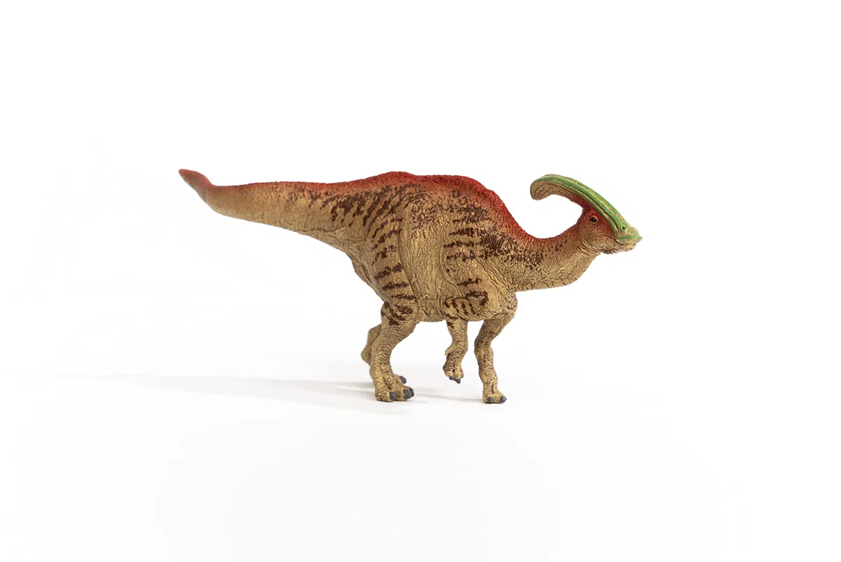 SCHLEICH Dinosaurs | Parasaurolophus 15030 | detailgetreuer Dino | Dino Spielzeug zum Sammeln | tolles Geschenk für Mädchen und Jungen Dinosaurier Spielzeug ab 3 Jahre | 24 x 5 x 10 cm
