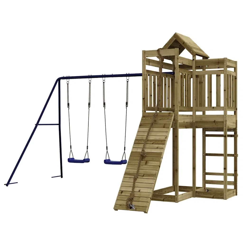 Generisch Spielturm Imprägniertes Kiefernholz 69.52kg