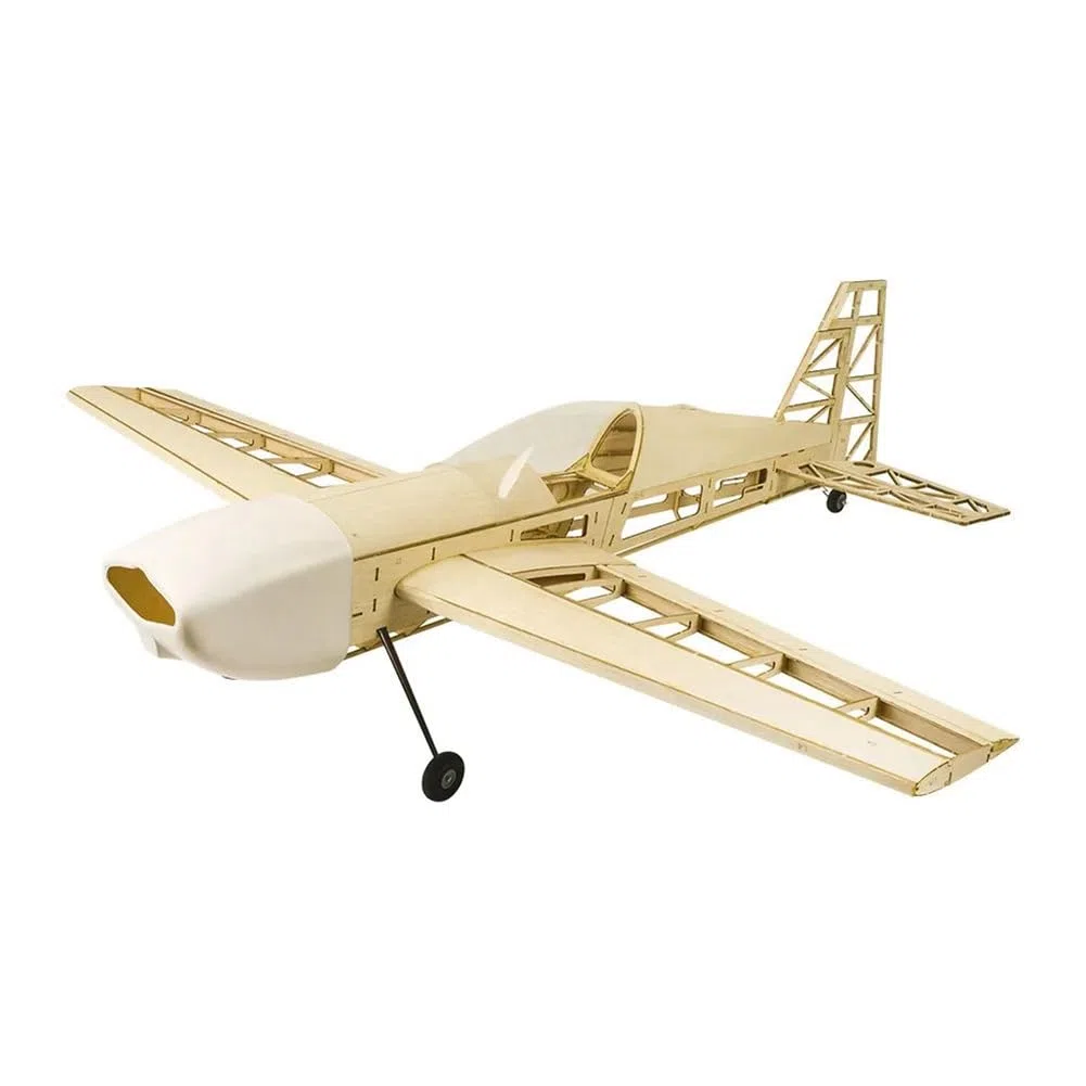 RC Holzflugzeug RC Flugzeug Bausatz Spielzeug RC Flugzeug Bausatz Extra330 Rahmen Ohne Abdeckung Spannweite 1000 mm Balsaholz Modellbausatz