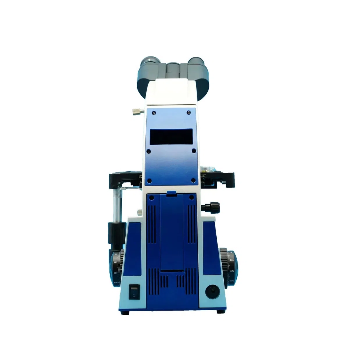 Binokulares Mikroskop 40-1600x Doppelschichtige Mobile Plattform