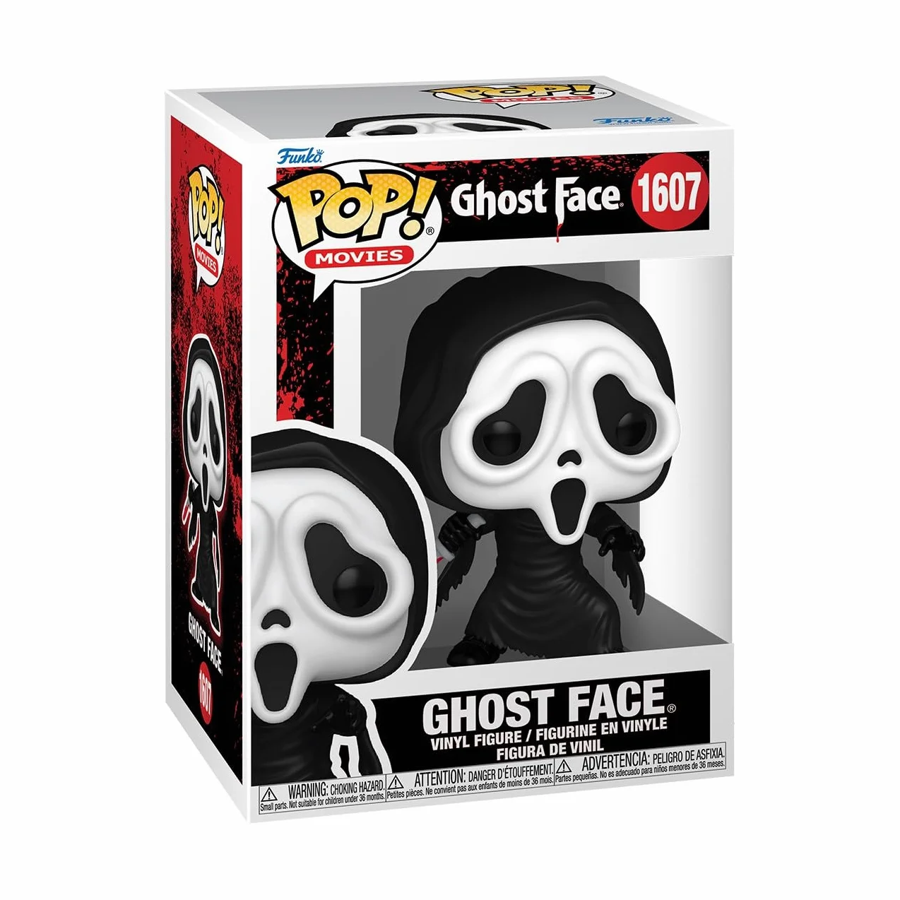 Funko Pop! Movies: Ghostface - Ghostface - Vinyl-Sammelfigur - Geschenkidee - Offizielle Handelswaren - Spielzeug Für Kinder und Erwachsene - Movies Fans - Modellfigur Für Sammler und Display