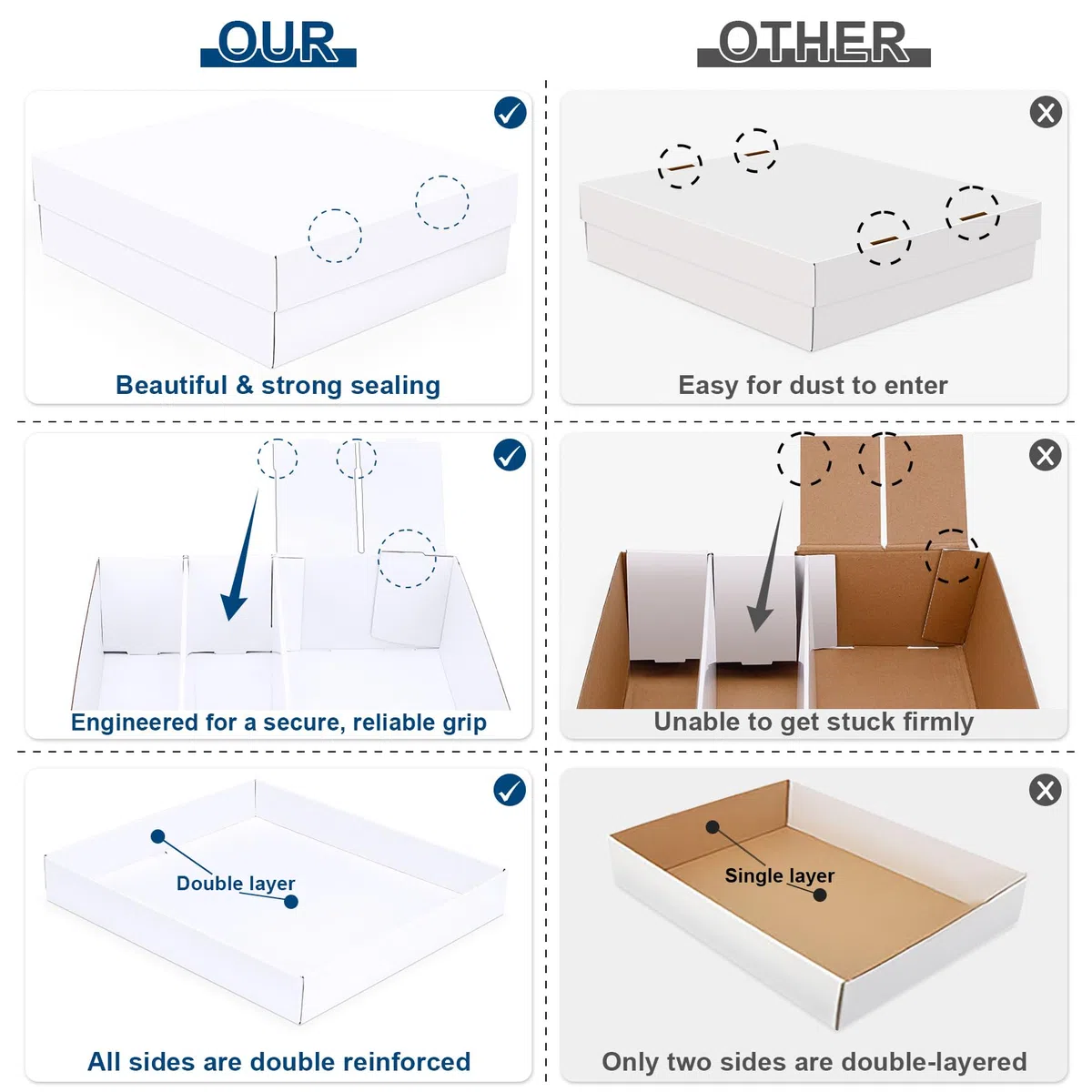 Sammelkarten-Aufbewahrungsbox, 1 Packung Bulk Card Storage für MTG