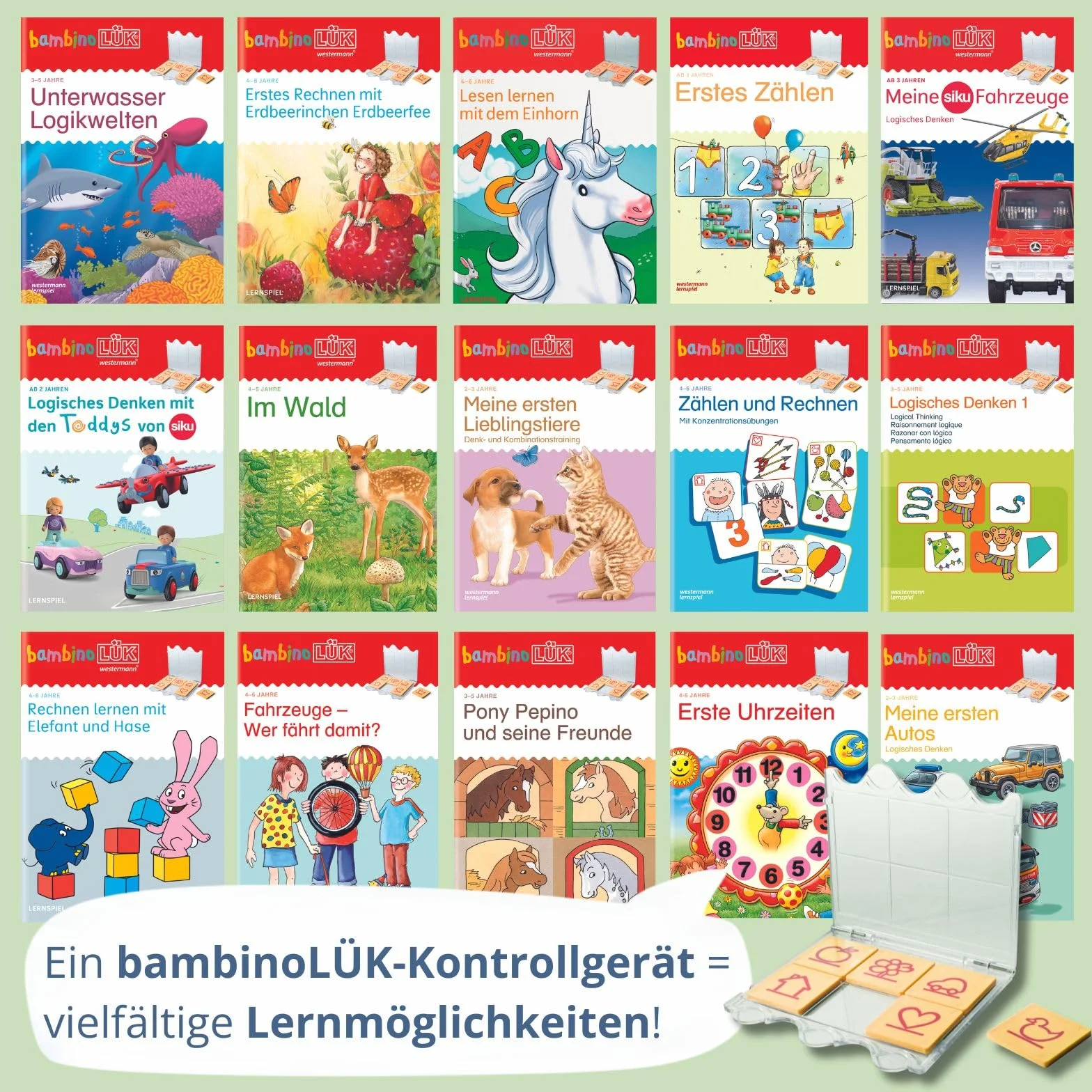 bambinoLÜK-Set: 2/3/4 Jahre Elefant und Hase - die allerbesten Freunde (bambinoLÜK-Sets: Kasten + Übungsheft/e)