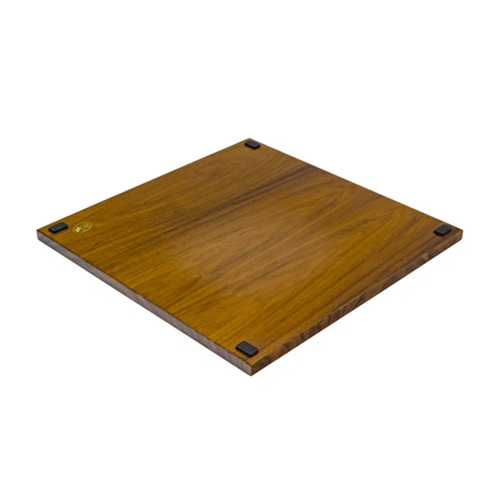 Luxuriöses Schachbrett, 43,2 cm, dunkles Briarwood und Elmwood