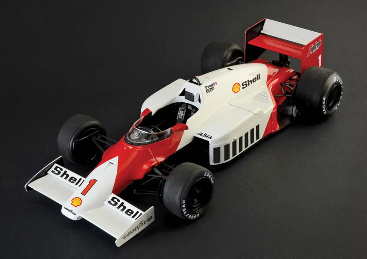 Italeri 4711S 1:12 Mc Laren MP4/2C Prost/Rosberg - Modellbau, Bausatz, Standmodellbau, Basteln, Hobby, Kleben, Plastikbausatz, detailgetreu, Unlackiert