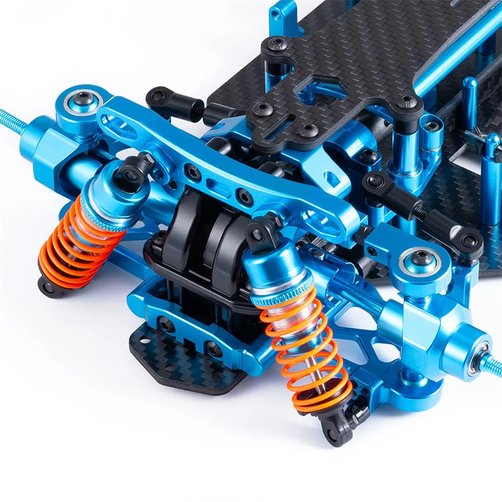 1 stücke 1/10 Aluminium Legierung Auto Rahmen Für TT02 Auf Straße Fahrzeuge Starke RC Auto Zubehör Ersatz Teile RC upgrade Teil