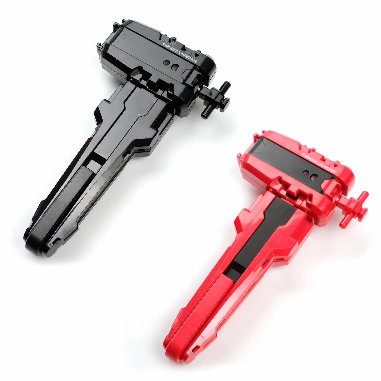 2 kreisel X String Launchers mit Griff, Battle Top Schnur Starter set