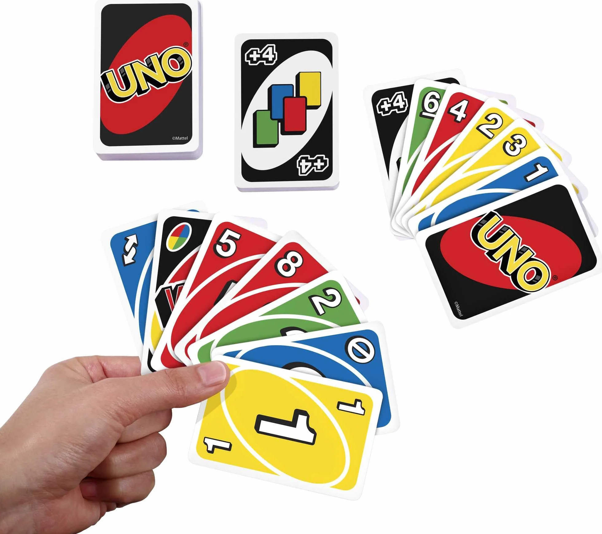 Mattel Games UNO-Kartenspiel, mit 112 Karten in hochwertiger Metallbox, exklusive Sammlerdose, Gesellschaftsspiel, Spielzeug ab 7 Jahren, HGB63