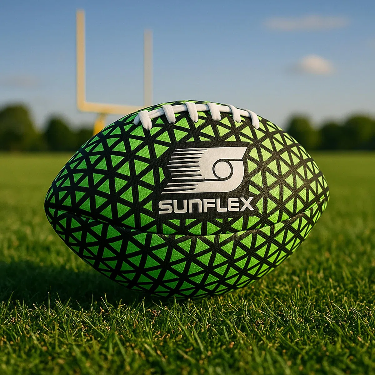 Sunflex® American Football SMALL NeoGrip Neongreen