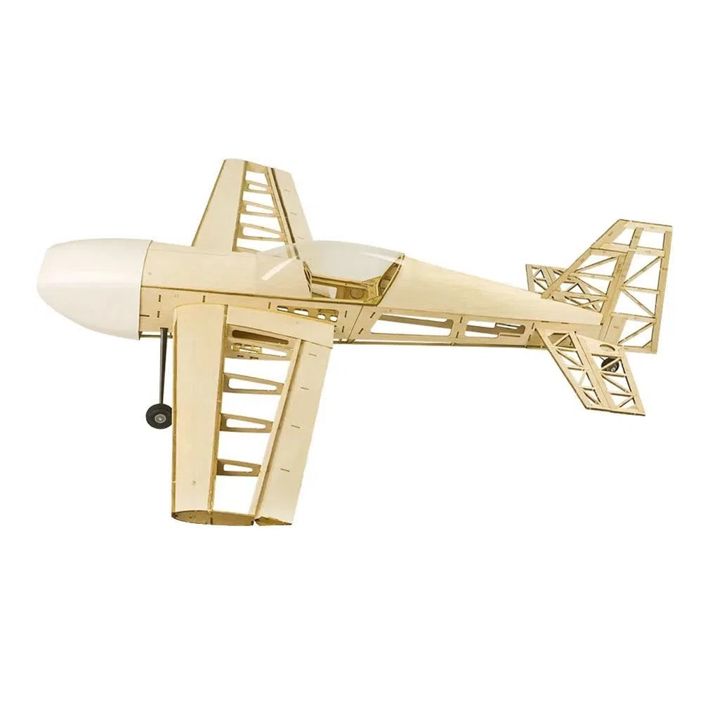 RC Holzflugzeug RC Flugzeug Bausatz Spielzeug RC Flugzeug Bausatz Extra330 Rahmen Ohne Abdeckung Spannweite 1000 mm Balsaholz Modellbausatz