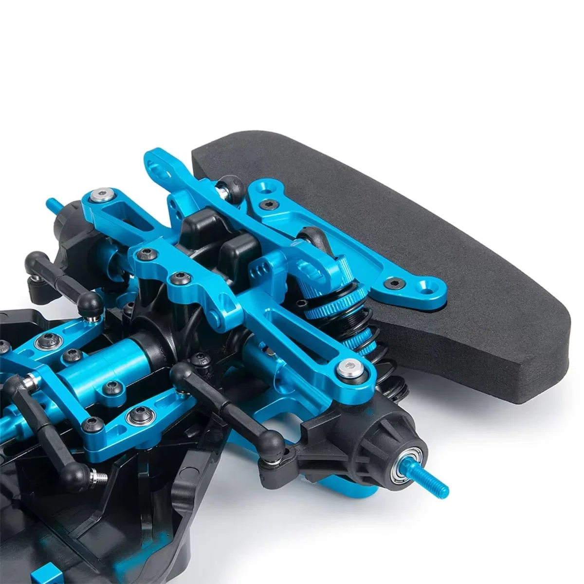 Für Tamiya Für TT02 1/10 Metall Kunststoff Für Chassis Rahmen Montiert Set RC Modell Auto Upgrade Teile RC Rahmen Chassis