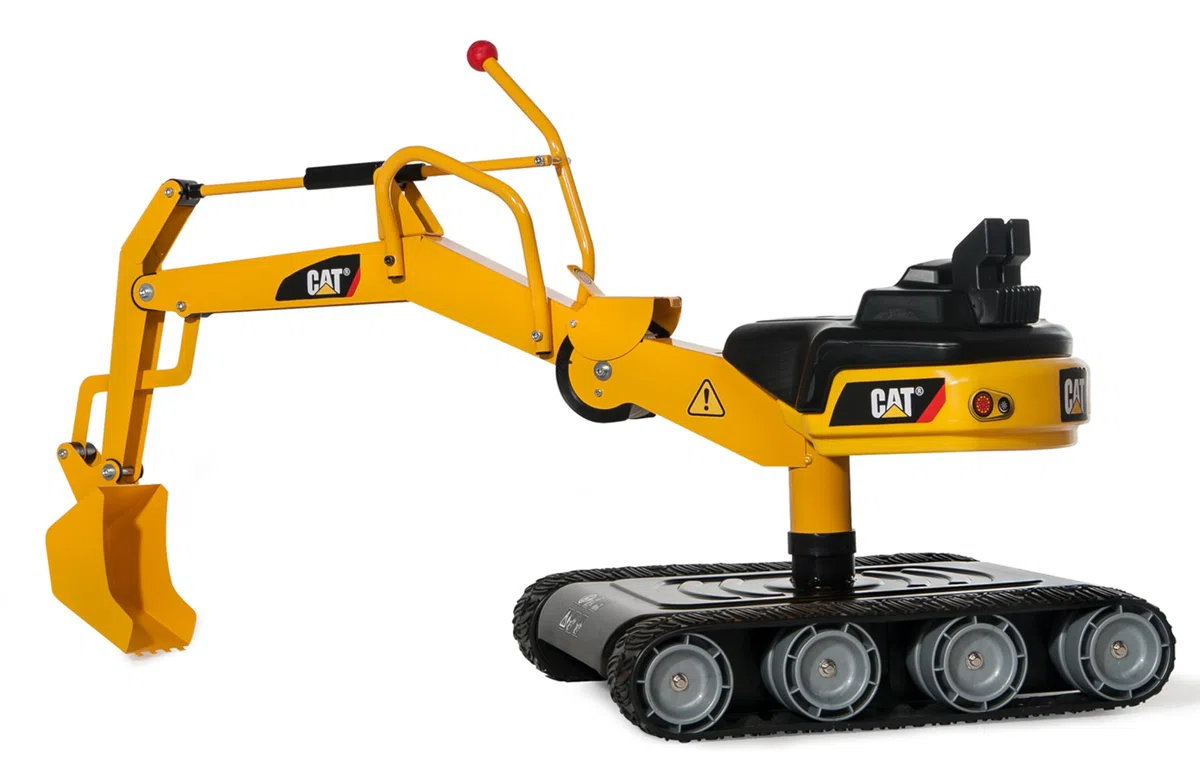 Rolly toys 513215 - rollyDigger CAT, Metallbagger XL, 87 x 96 x 45 cm, Gelb