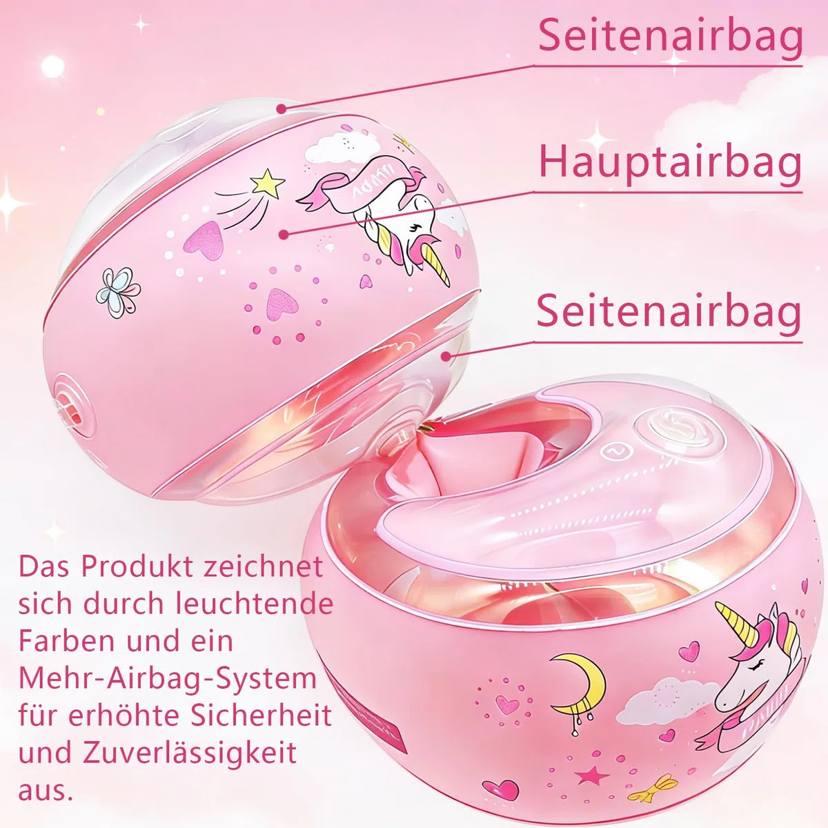 Schwimmflügel Kinder 3-6 Jahre, Schwimmflügel ab 1 Jahr, Auftriebshilfe für sicheres Schwimmen Lernen, Rutschfester Halt ohne Verrutschen, Sicherer & Passgenauer Sitz, Empfohlenes Gewicht 6-25KG