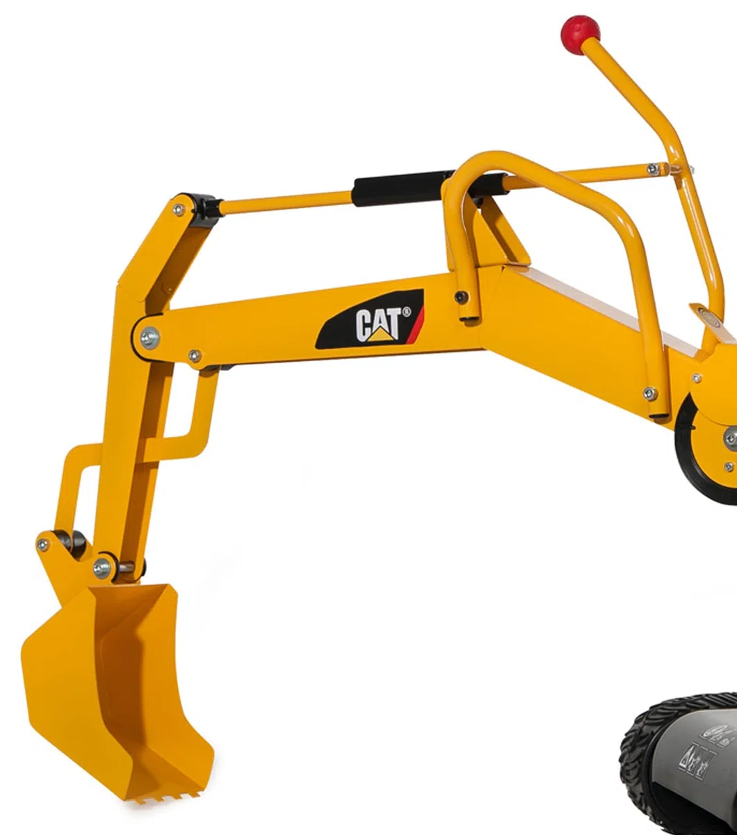 Rolly toys 513215 - rollyDigger CAT, Metallbagger XL, 87 x 96 x 45 cm, Gelb